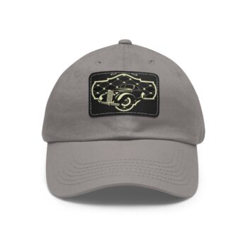 Packard -Dad Hat with Leather Patch (Rectangle)