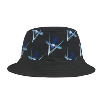 Chrome eyeball Bucket Hat (AOP)