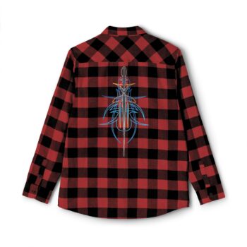pinstriping Unisex Flannel Shirt