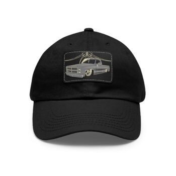 SquareBody  -Dad Hat With Leather Patch (Rectangle)
