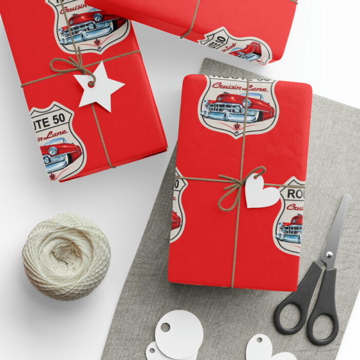 Route 50 Cadi Wrapping Papers - Image 3
