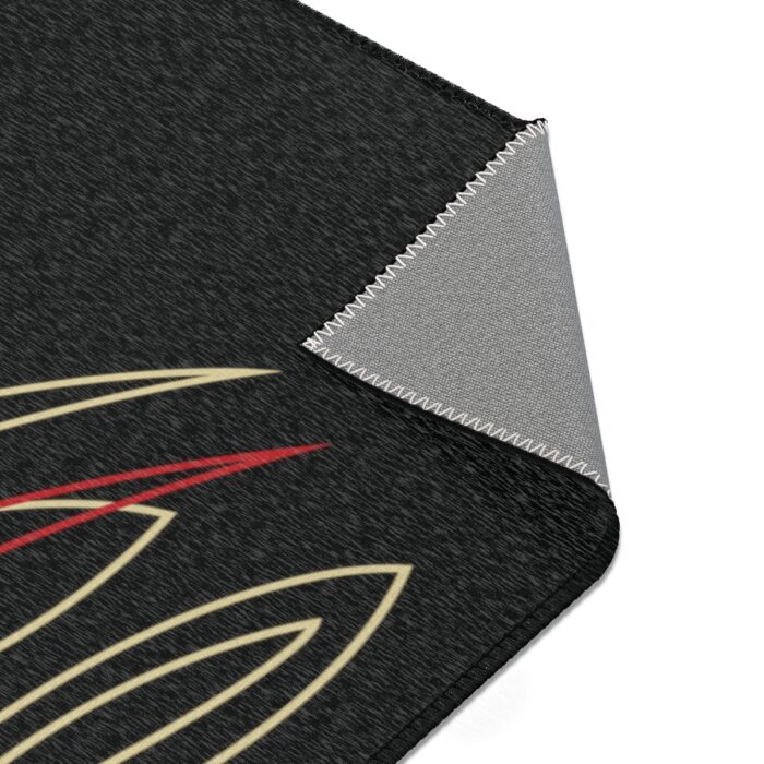 V8 logo with pinstriping Area Rugs - Image 3