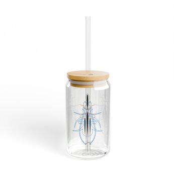 Pinstriping -Sipper Glass, 16oz