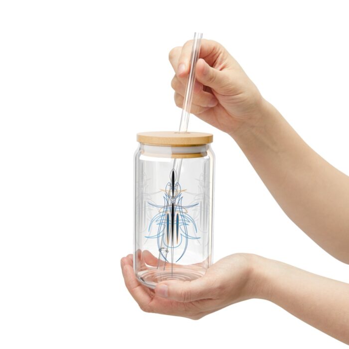 Pinstriping -Sipper Glass, 16oz - Image 5