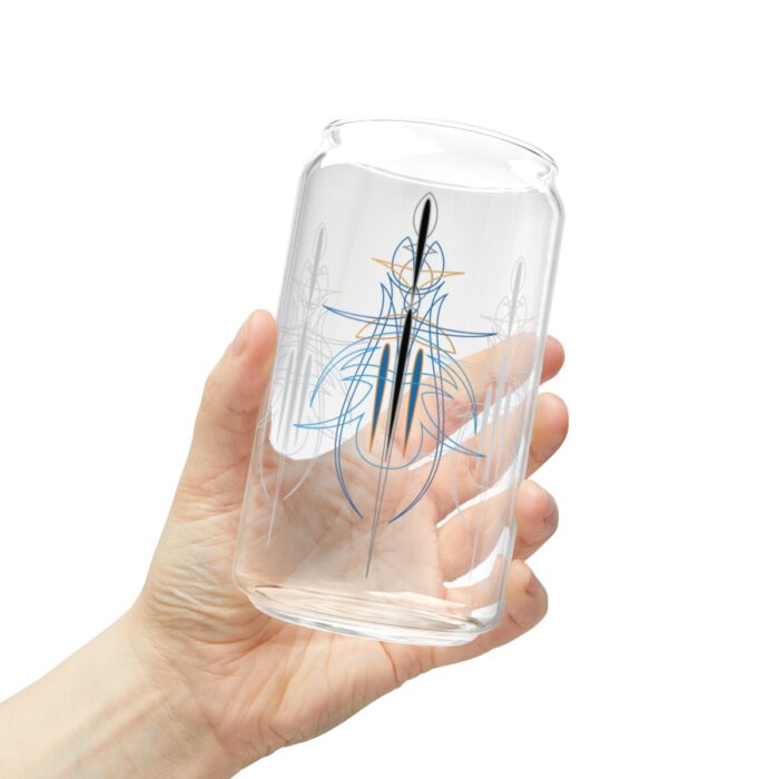 Pinstriping -Sipper Glass, 16oz - Image 3