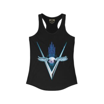 Chrome Eyeball- Women’s Ideal Racerback Tank