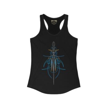 Pinstriping – Women’s Ideal Racerback Tank