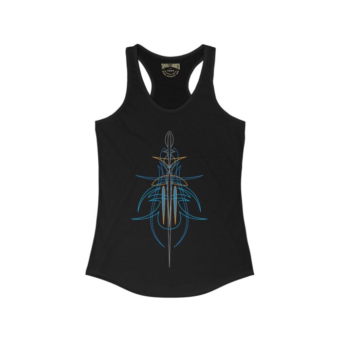 Pinstriping - Women's Ideal Racerback Tank