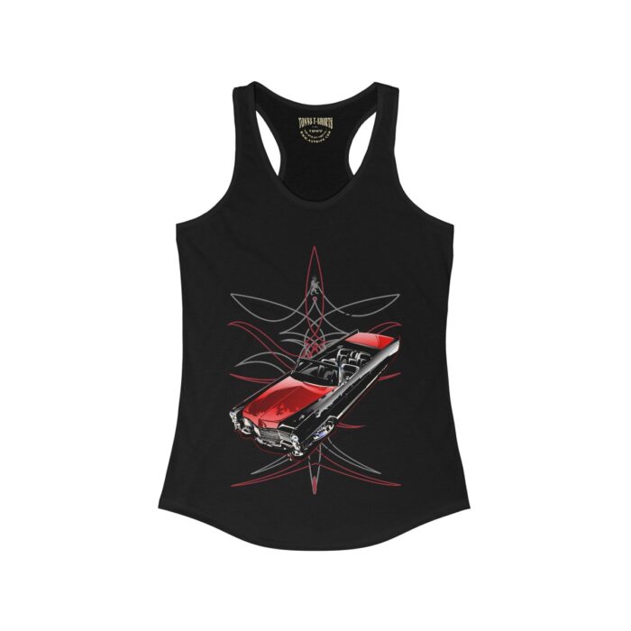 Cadi pinstriping (jimmy Smith Design)- Women's Ideal Racerback Tank