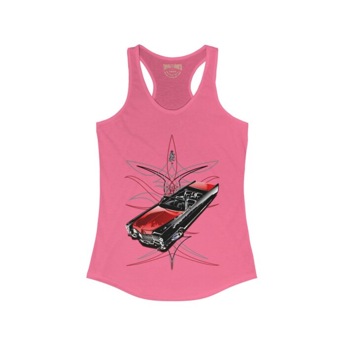 Cadi pinstriping (jimmy Smith Design)- Women's Ideal Racerback Tank - Image 8
