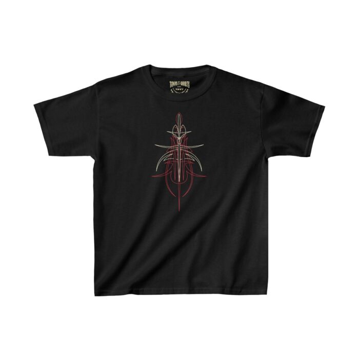 Pinstriping Kids Heavy Cotton™ Tee - Image 4