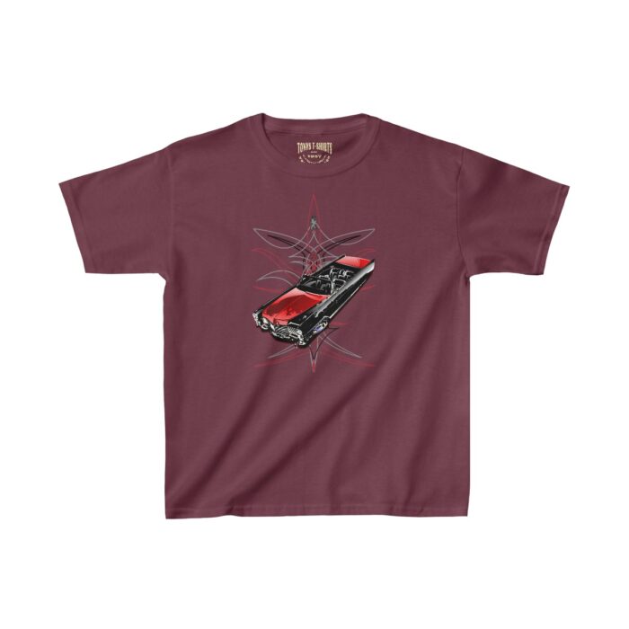 Cadi Pinstriping (jimmy Smith Design)- Kids Heavy Cotton™ Tee - Image 11