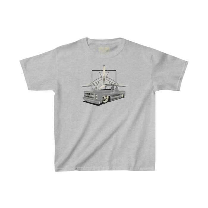 Square Body Pinstriping- Kids Heavy Cotton™ Tee