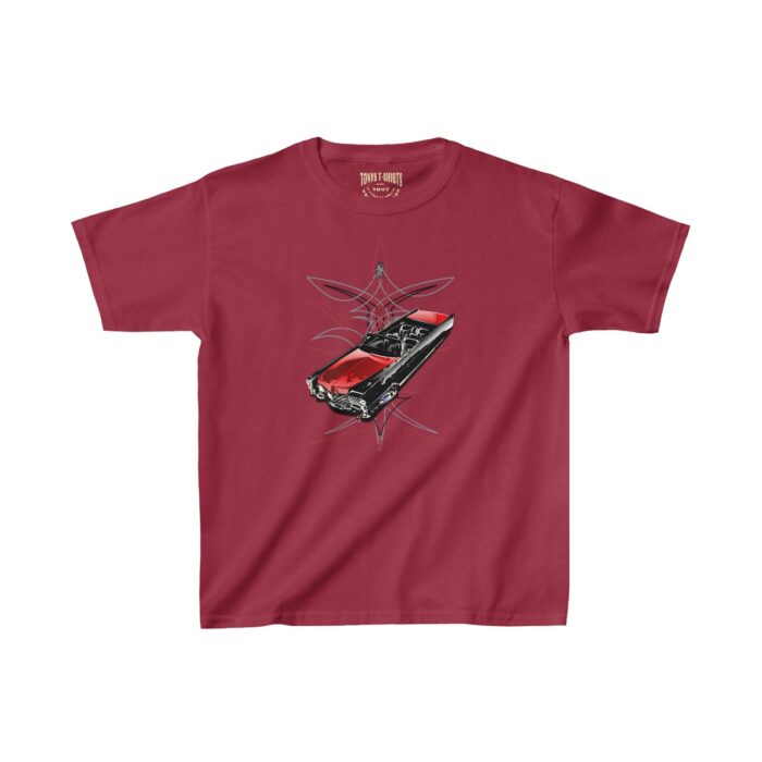Cadi Pinstriping (jimmy Smith Design)- Kids Heavy Cotton™ Tee - Image 7