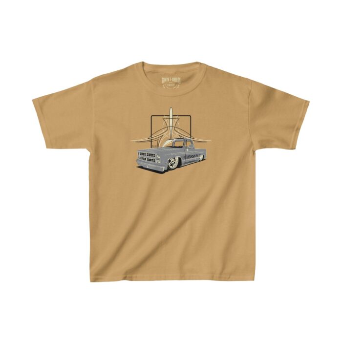 Square Body Pinstriping- Kids Heavy Cotton™ Tee - Image 6