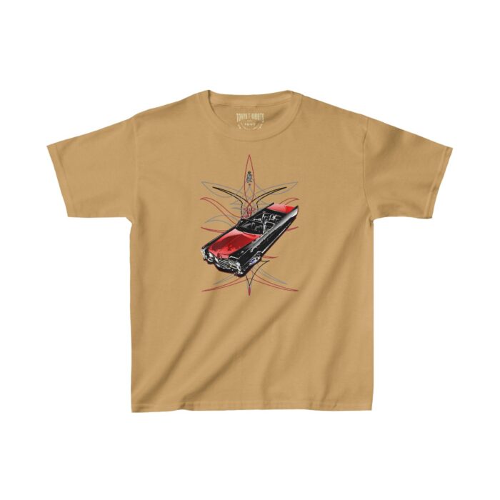 Cadi Pinstriping (jimmy Smith Design)- Kids Heavy Cotton™ Tee - Image 6