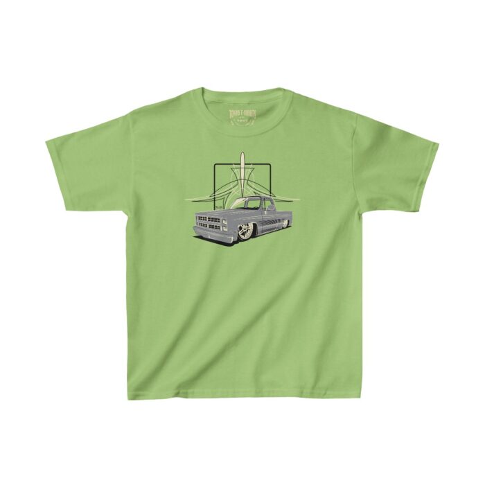 Square Body Pinstriping- Kids Heavy Cotton™ Tee - Image 11