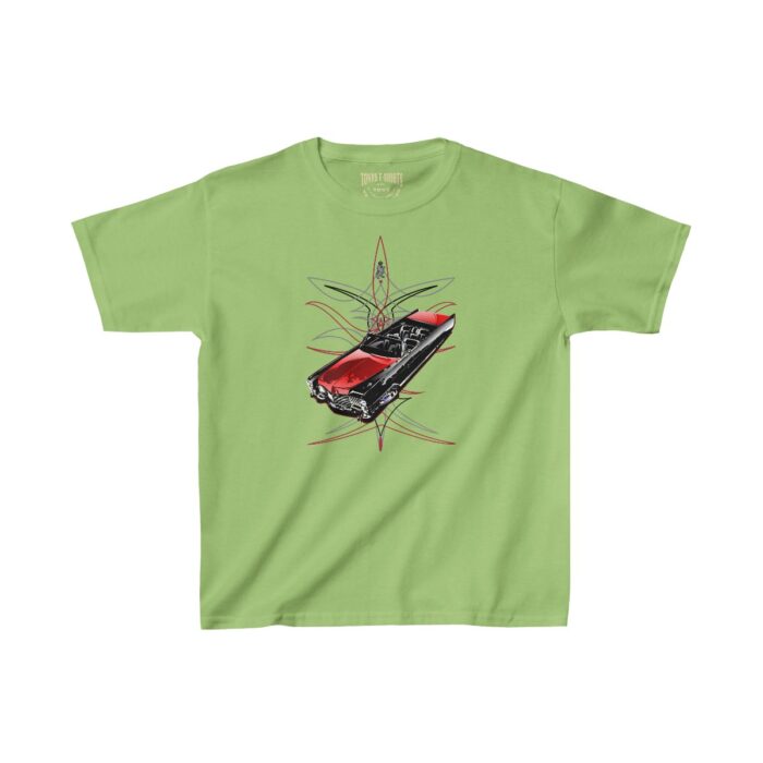 Cadi Pinstriping (jimmy Smith Design)- Kids Heavy Cotton™ Tee - Image 10