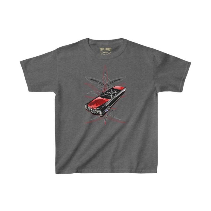 Cadi Pinstriping (jimmy Smith Design)- Kids Heavy Cotton™ Tee - Image 9