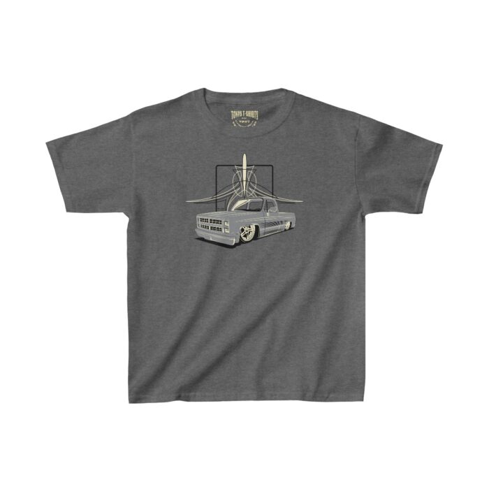 Square Body Pinstriping- Kids Heavy Cotton™ Tee - Image 10