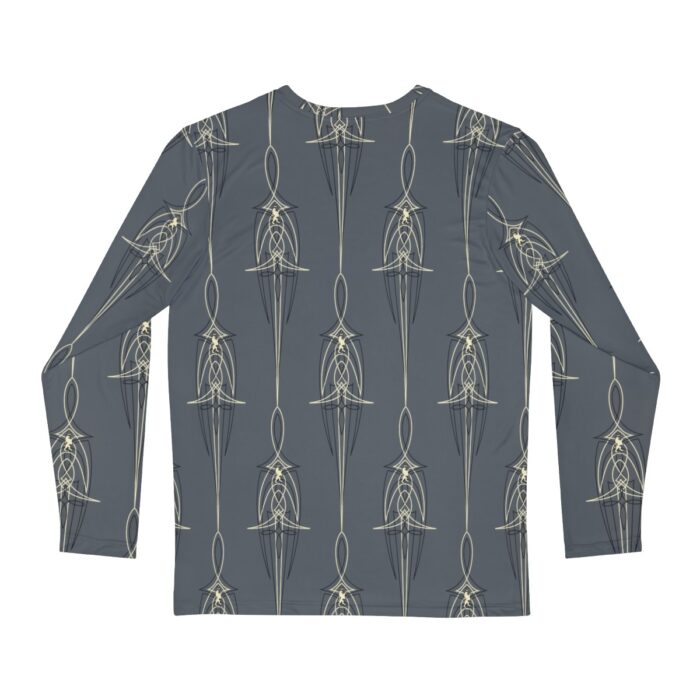 Pinstriping Men's Long Sleeve Shirt (AOP) - Image 5