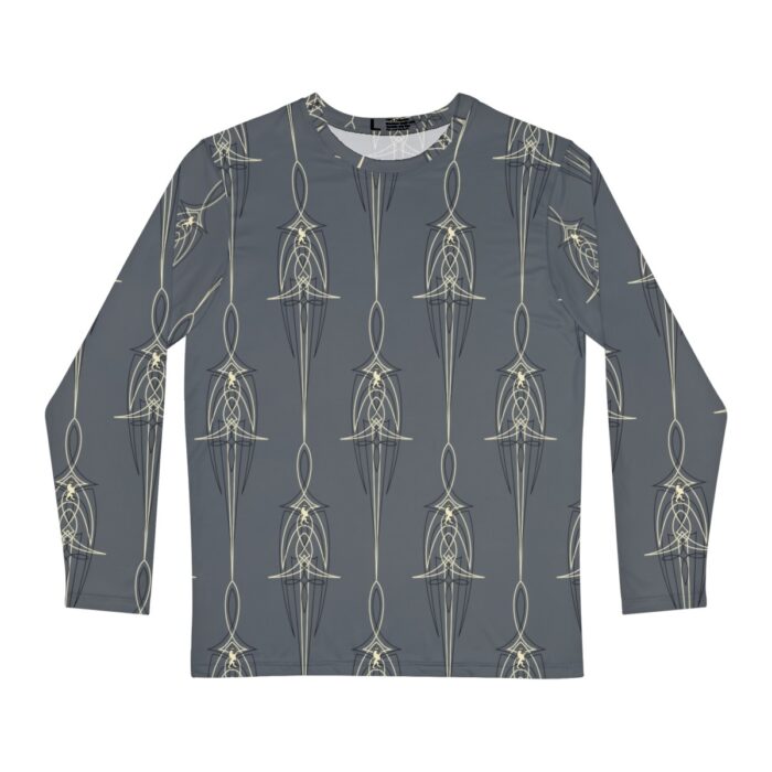 Pinstriping Men's Long Sleeve Shirt (AOP)