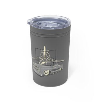 SquareBody With Pinstriping -Vacuum Insulated Tumbler, 11oz