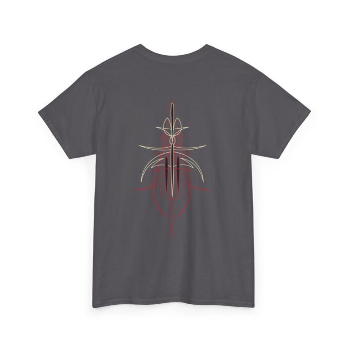 Red, Black trending Pinstriping Tee - Image 7