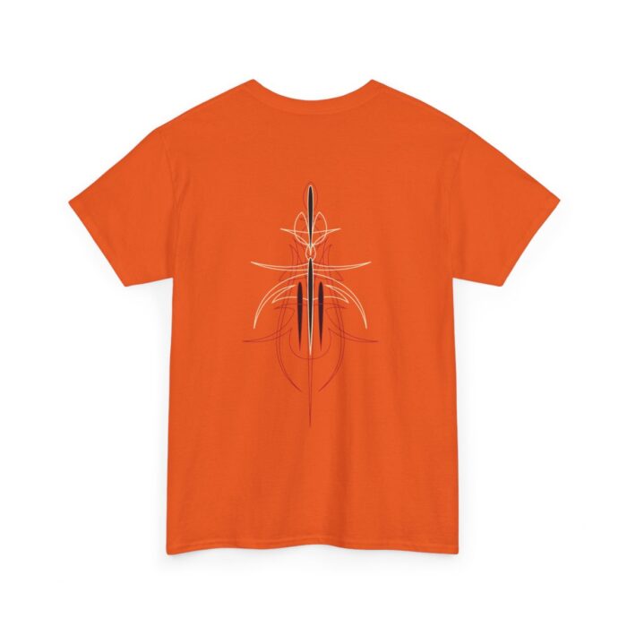 Red, Black trending Pinstriping Tee - Image 5
