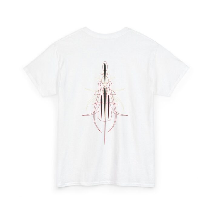 Red, Black trending Pinstriping Tee - Image 3
