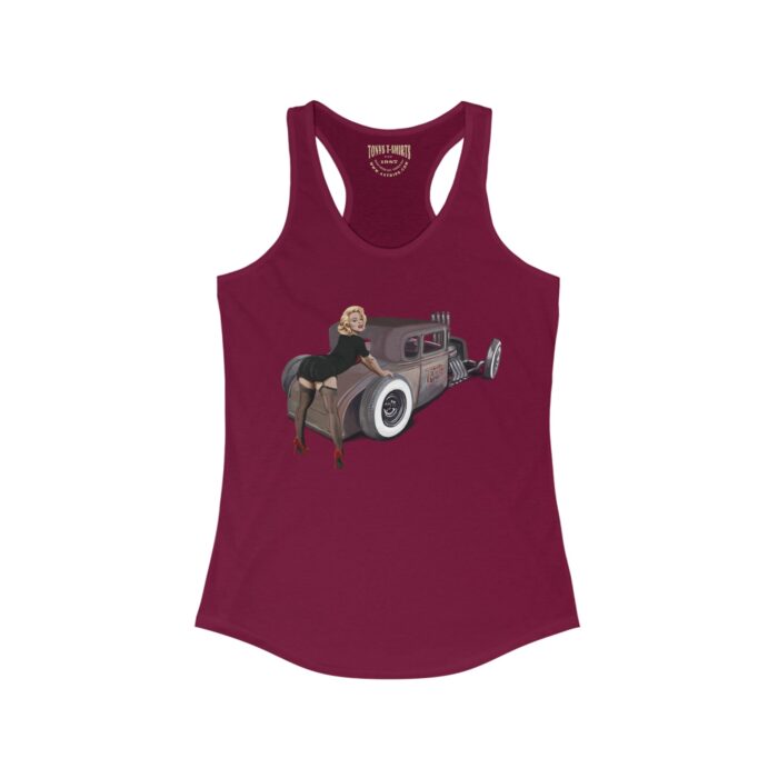 Tank Top - Rat Rod Pinup Hot Rod Design - Image 9