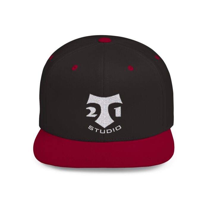 Snapback Cap with t 21 Logo Design - Image 4