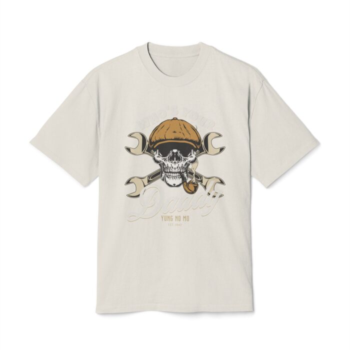 WHO's your daddy Unisex Heavy Faded Tee - Image 5