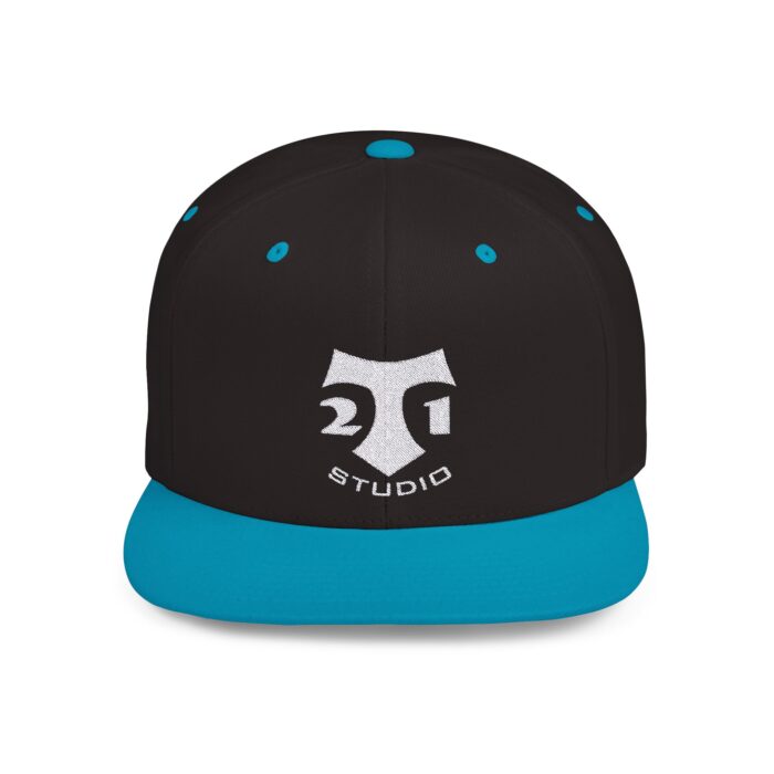 Snapback Cap with t 21 Logo Design - Image 7