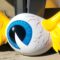 Fiberglass Flying eyeball limited edition wall art