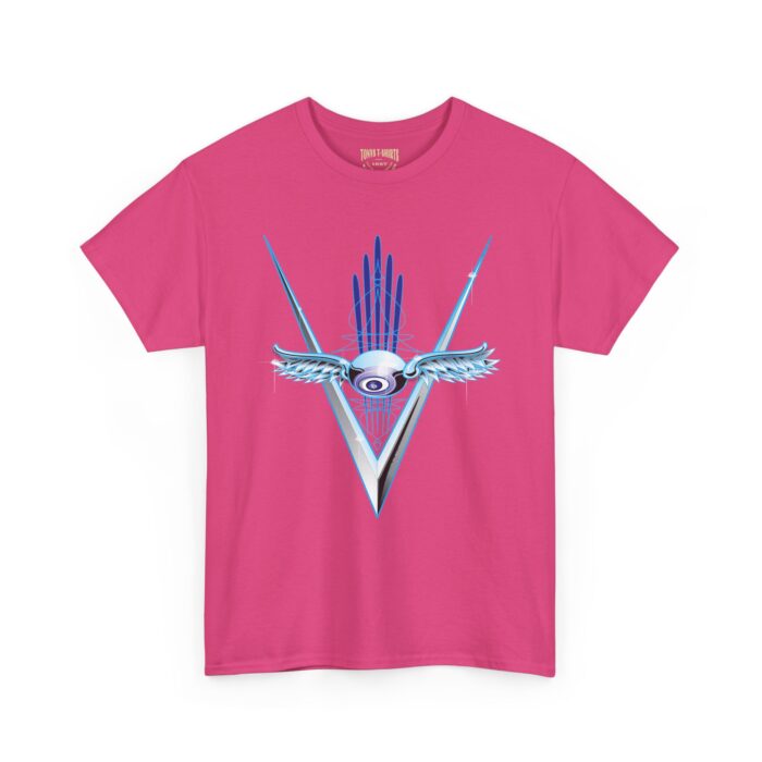 Chrome Eyeball trending Heavy Cotton Tee - Image 5