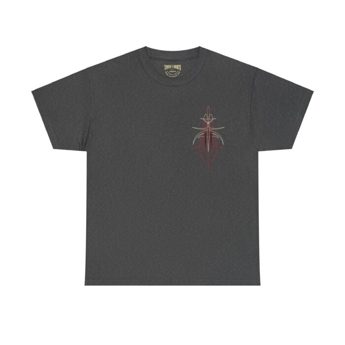 Red, Black trending Pinstriping Tee - Image 11