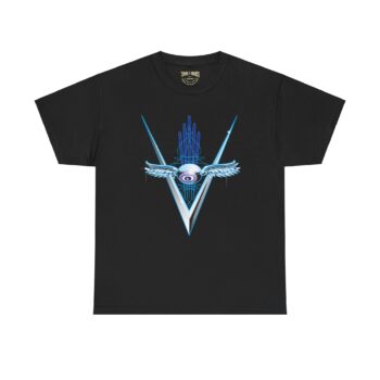 Chrome Eyeball trending Heavy Cotton Tee