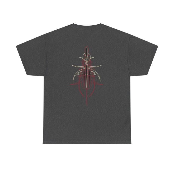 Red, Black trending Pinstriping Tee - Image 12