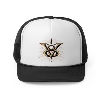 V8 Logo with Pinstriping Trucker Caps
