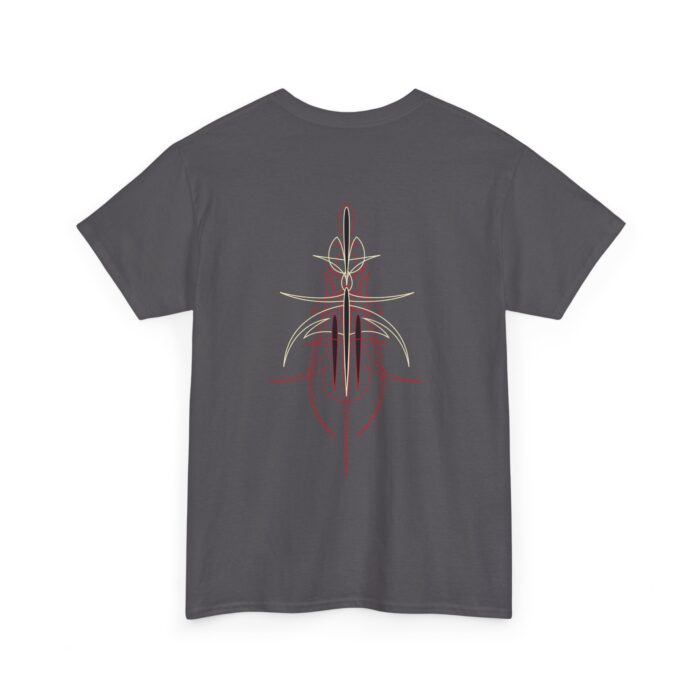 Red, Black trending Pinstriping Tee - Image 10