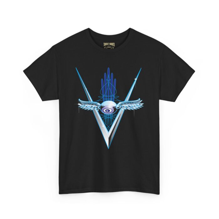 Chrome Eyeball trending Heavy Cotton Tee - Image 2