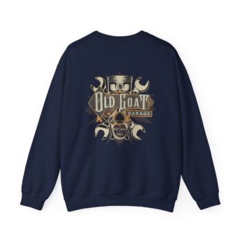 Old Goat  garage Vintage Garage Crewneck Sweatshirt, Old Goat Garage Apparel, Gift for Mechanics, Automotive Sweatshirt, Casual Unisex Wear, Unique Car […]