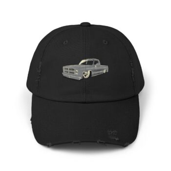 Vintage Truck Cap, Unisex Distressed Cap for Car Enthusiasts, Casual Cap for Everyday Wear, Unique Gift for Father’s Day, Automotive Hat
