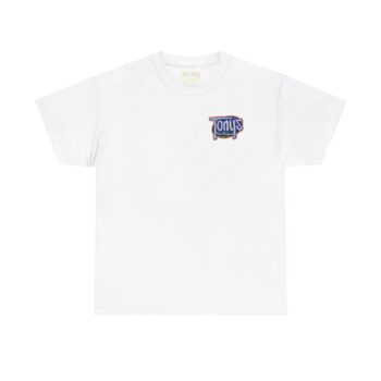 Tony’s Retro pinstriper Logo T‑Shirt
