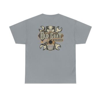 Old Goat Vintage Garage Tee – Unisex Heavy Cotton T-Shirt, Father’s Day Gift, Mechanic Apparel, Old Goat Garage Shirt, Cool Dad Tee