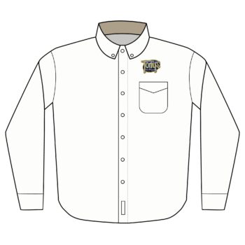 Tony's logo Embroidered Unisex Long Sleeve Shirt, Casual Wear, Gift for Him/Her, Customizable Gift, Office Attire, Everyday Comfort