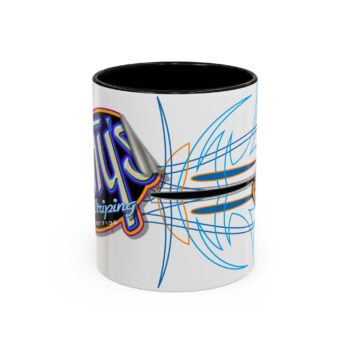 Pinstriper Accent Coffee Mug – Automotive Pinstripe Graphic (11/15 oz)