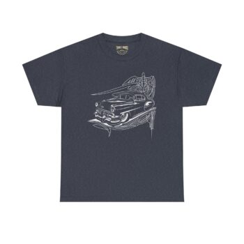 dyseone Low rider design T shirt With pinstriping hot rod Bomb Chicano style apparel